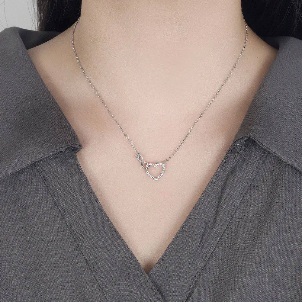 Infinity Heart Necklace