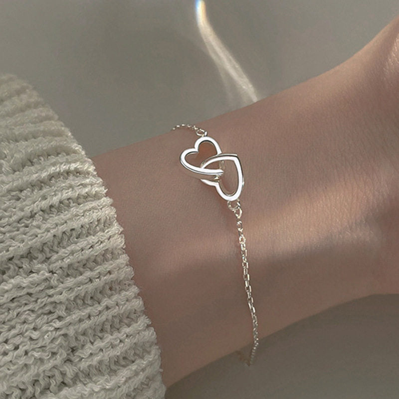 Twin-Heart Bracelet