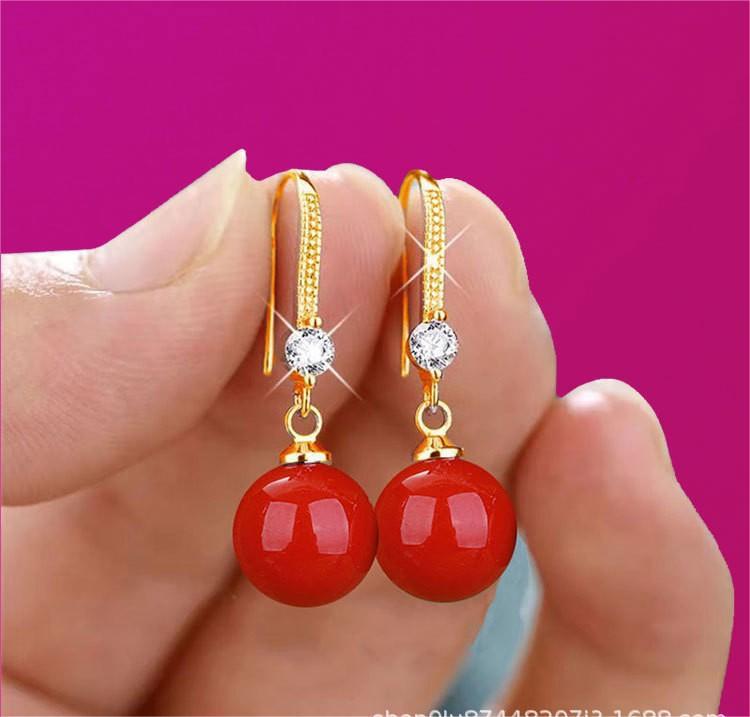 Elegant Pearl Drop Earrings for Women