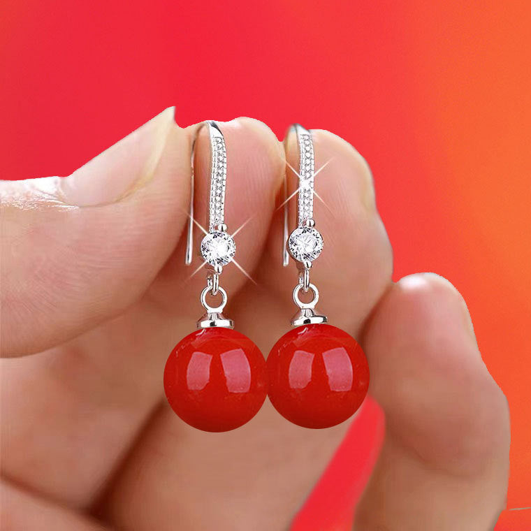 Elegant Pearl Drop Earrings for Women