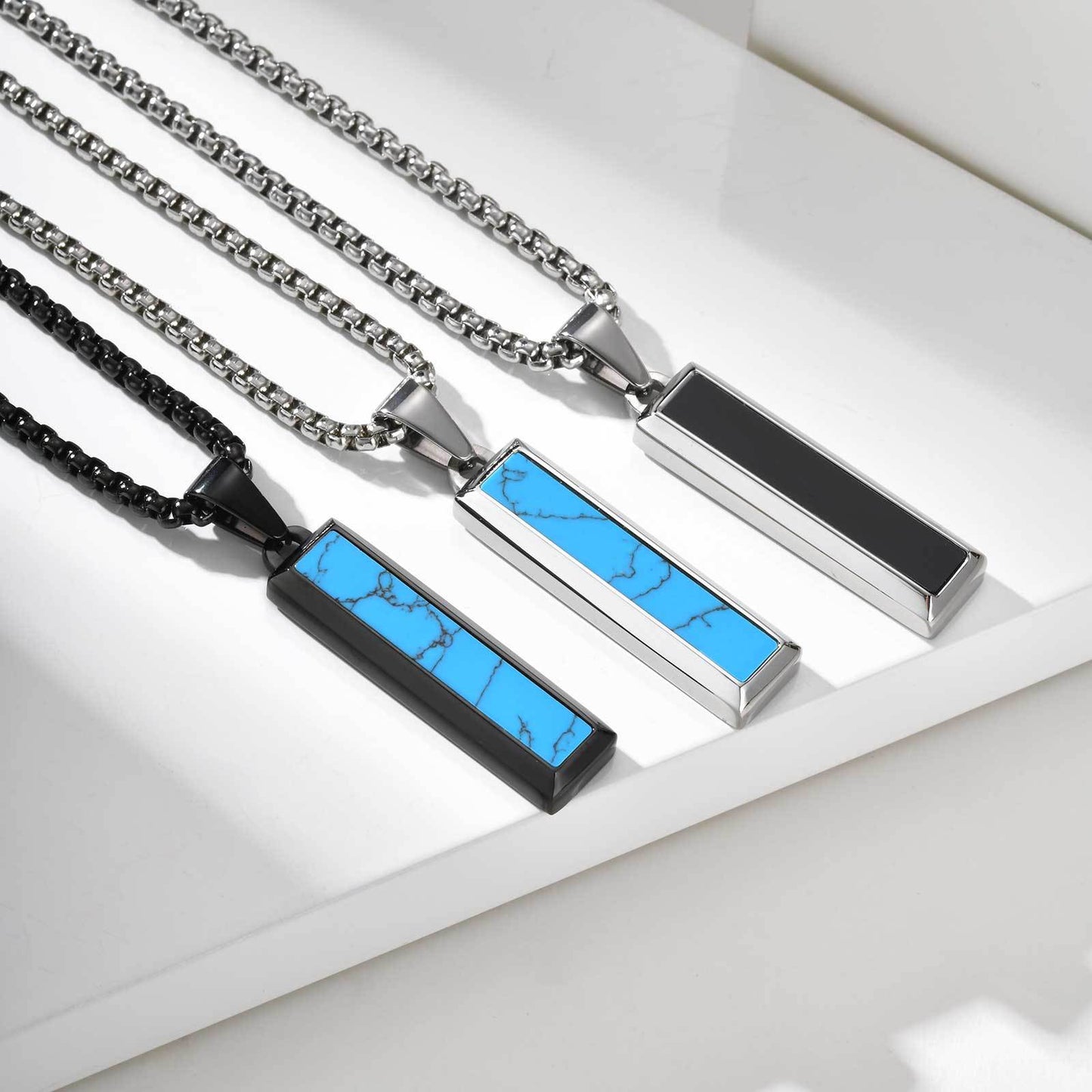 Marble Male Necklace