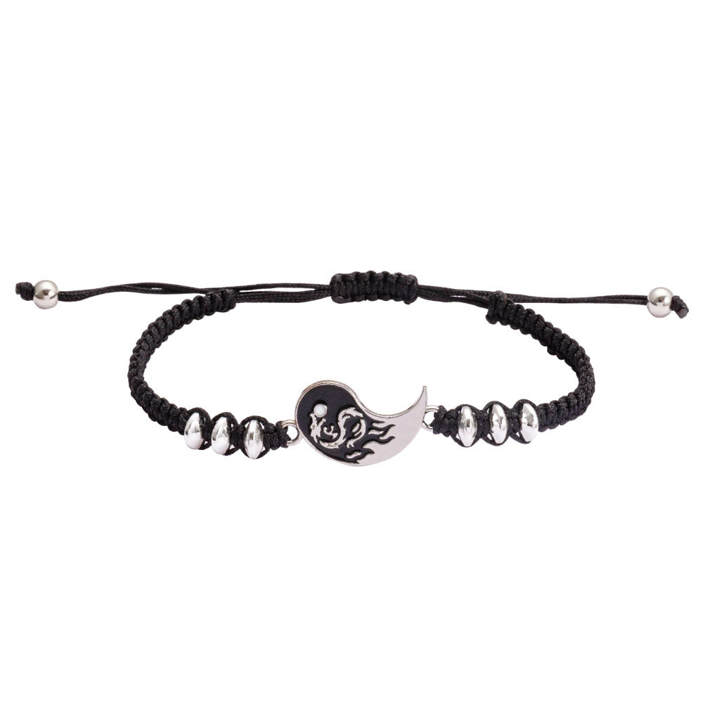 Yin-Yang Woven Bracelet