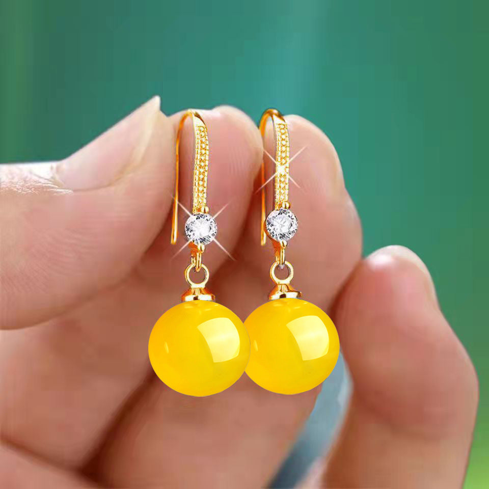 Elegant Pearl Drop Earrings for Women
